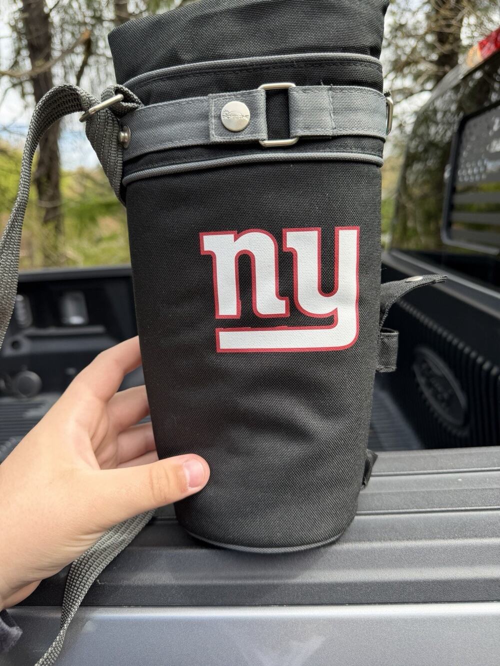 Picnic Time NY Giants Drink Holder Practically New